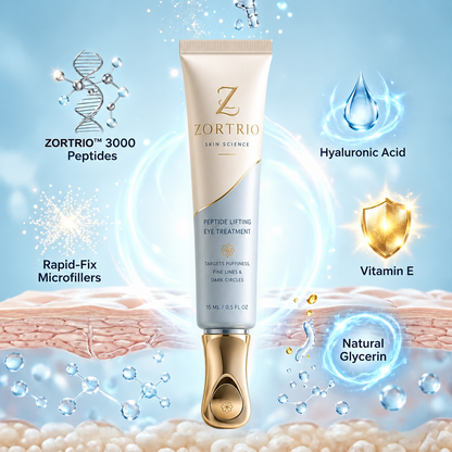 ZORTRIO™ Instant Face Temporary Tightener – Instant visible results in 30 seconds
